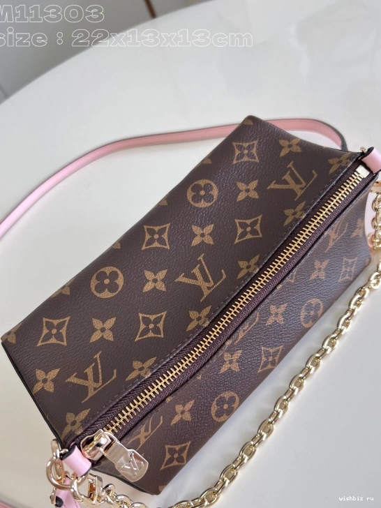 WIS Bloom Pouch-22.5*13*13CM LOUIS VUITTON 0730